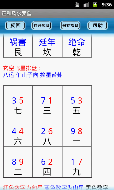 专业风水罗盘完整版图1