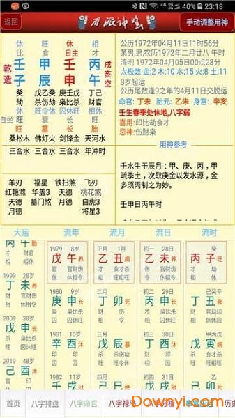 盲派八字软件图2