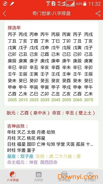 四柱八字排盘软件图2