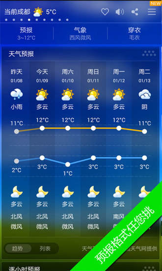 360天气预报手机版最新版图2