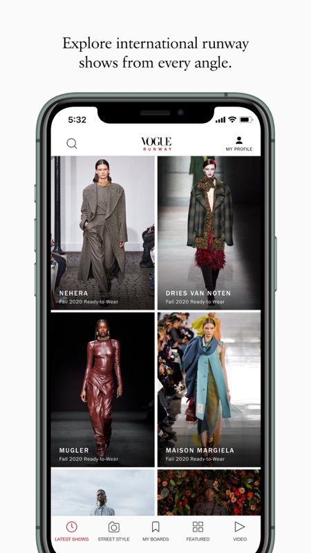 vogue runway官方app图1