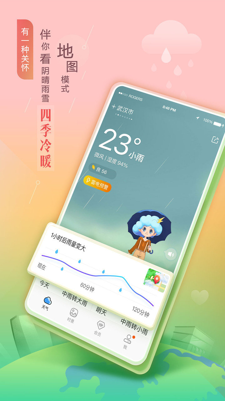 经典版墨迹天气app软件图2