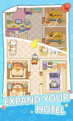 迷你猫酒店破解版无限金币版图3