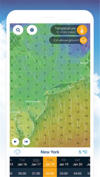 ventusky天气预报地图图3