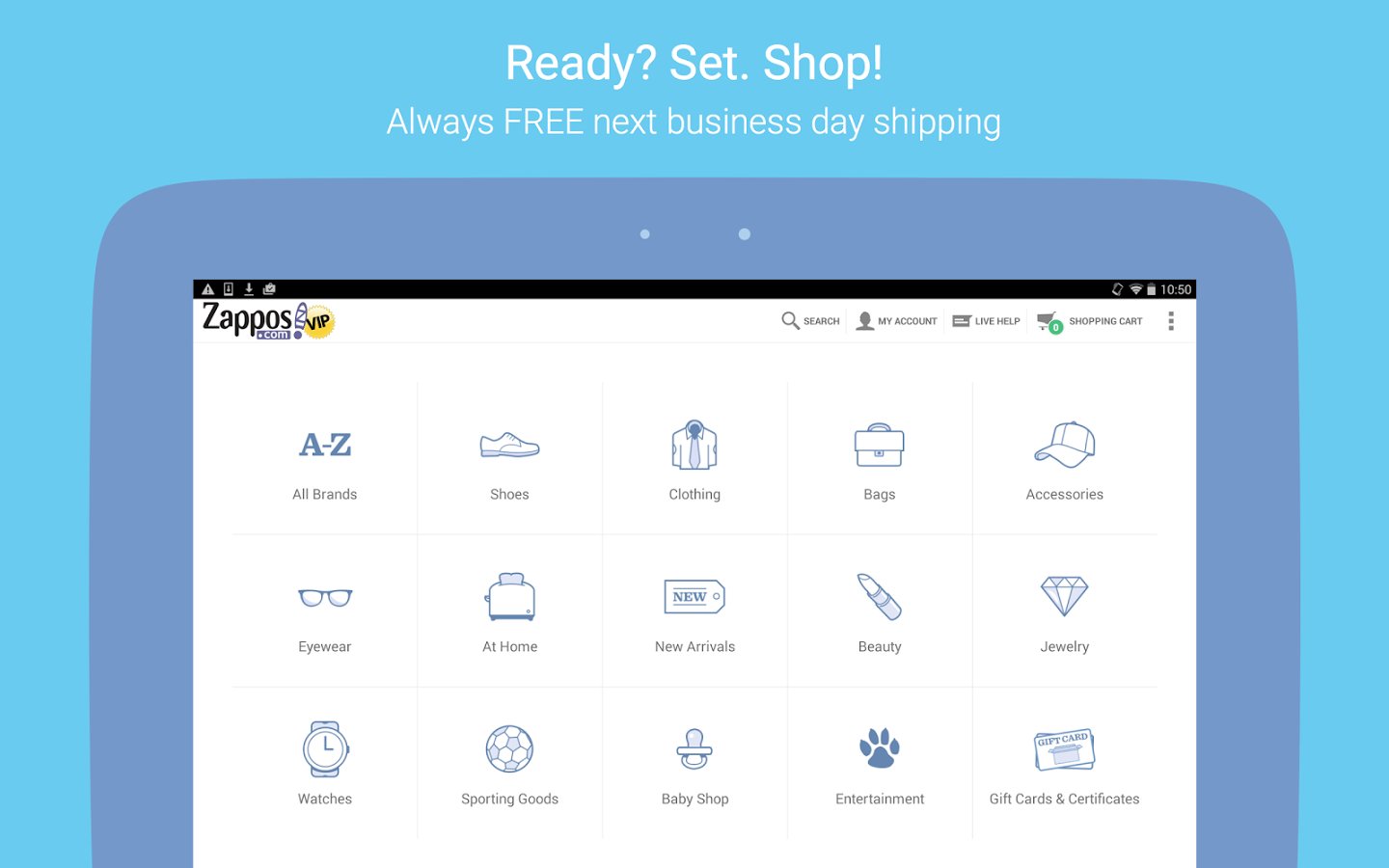 Zappos鞋子手机客户端图3