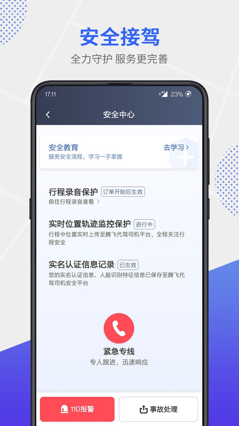 腾飞代驾司机图1