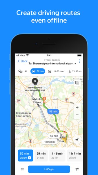 yandex maps中文版图3