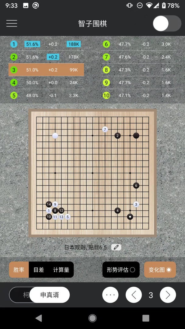 智子围棋软件图1