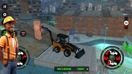 挖掘机模拟器破解版无限金币版图1