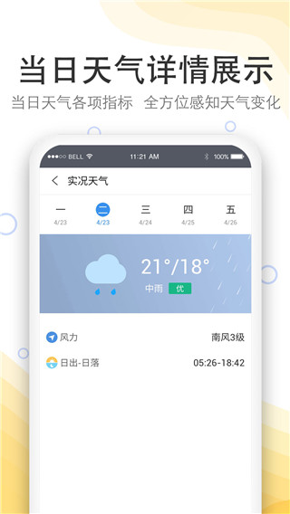 实况天气预报图2