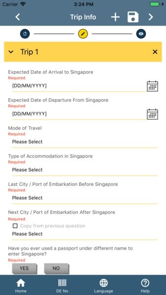 新加坡电子入境卡app图2