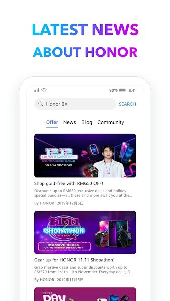 Honor Store apk(荣耀商城)图2