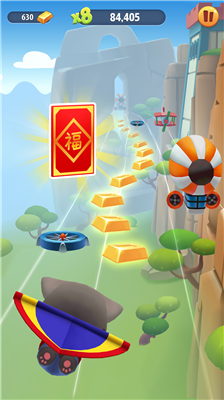 汤姆猫酷跑无限钻石版图1